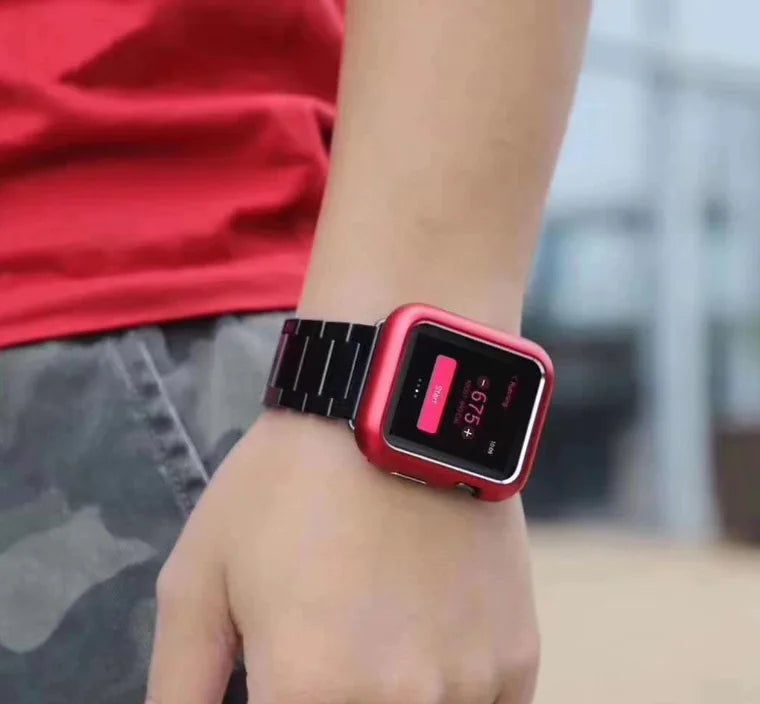 Magnetic Metal Watch Case Protector Shell