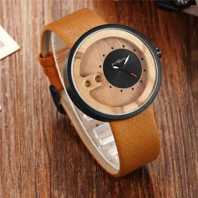 Wooden Couple Watches - Creative Design