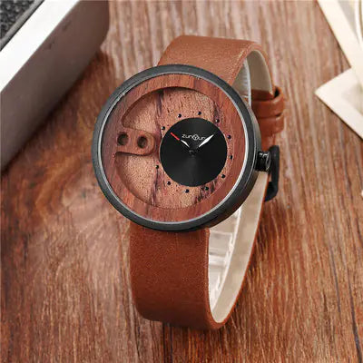 Wooden Couple Watches - Creative Design